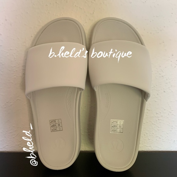 lululemon Restfeel Women’s Slide in Bone (Cream/Off-White) Size 10 New NWT - Picture 4 of 15